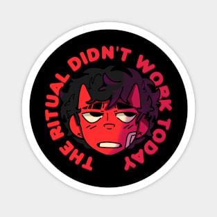 Demon Boy Cute Magnet